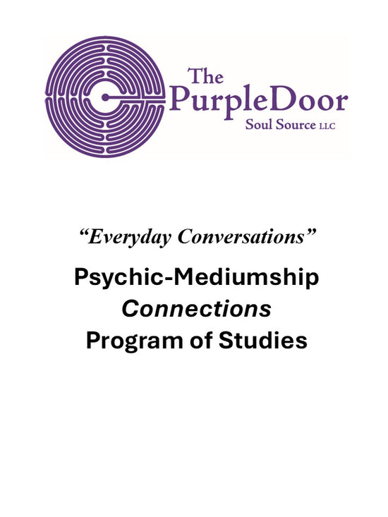 26-0000 THE PURPLE DOOR Fall 2026 Psychic-Medium Classes
